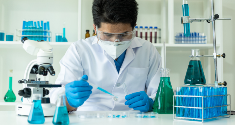 Nuclear med tech working