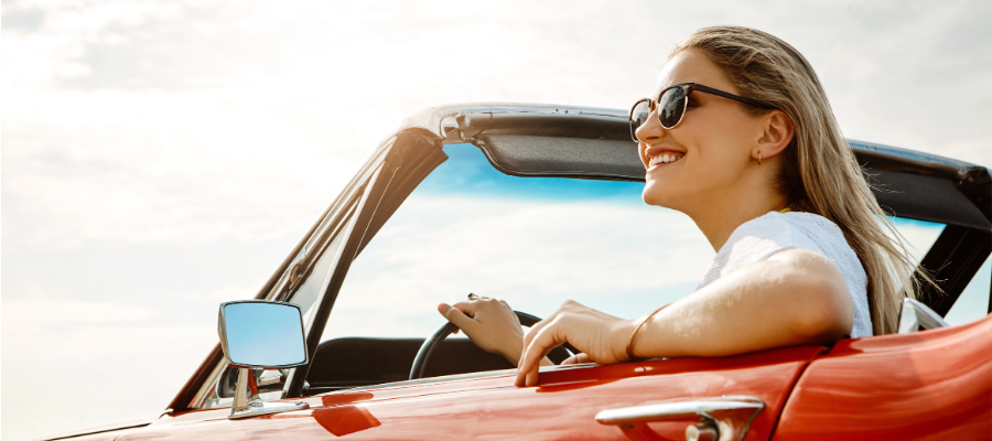 Travel therapist on road trip