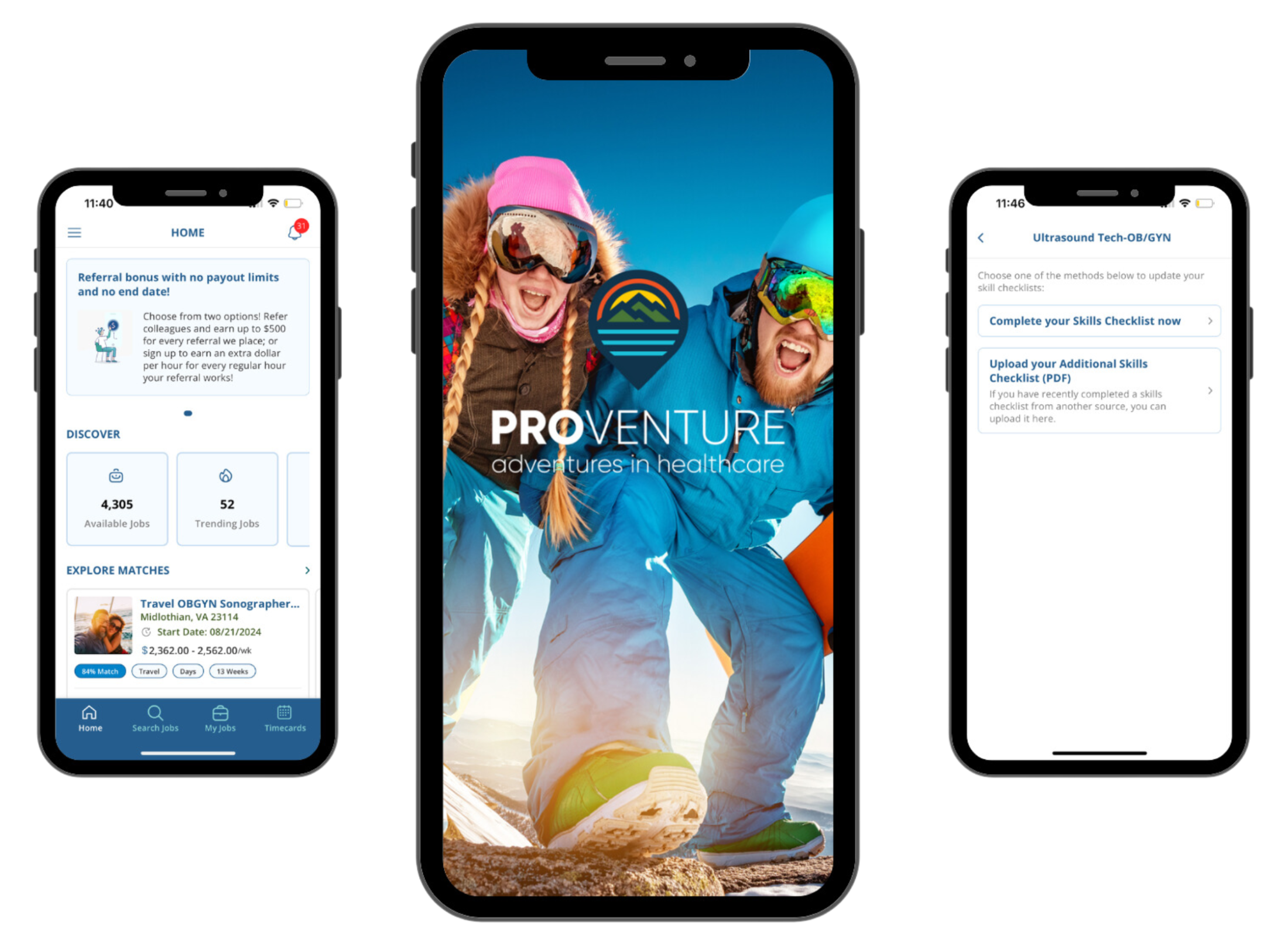 ProVenture mobile app